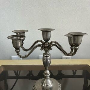 Elegant Silver Candelabra